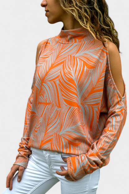 ANGELA™ Blusa de Hombros Descubiertos  