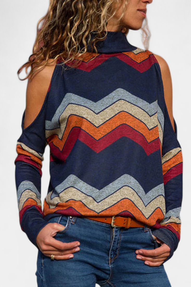 ANGELA™ Blusa de Hombros Descubiertos  
