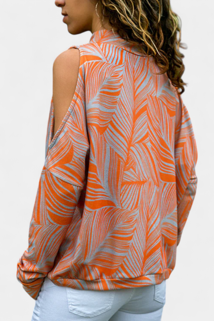 ANGELA™ Blusa de Hombros Descubiertos  