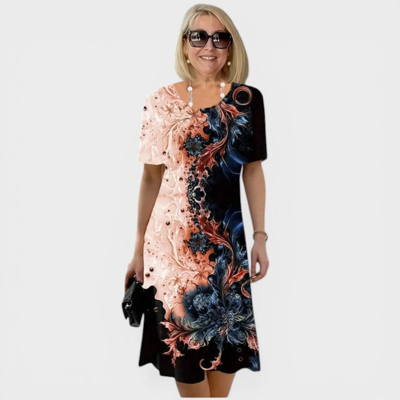NORMA™ Máxima comodidad con estilo: Vestido estampado 