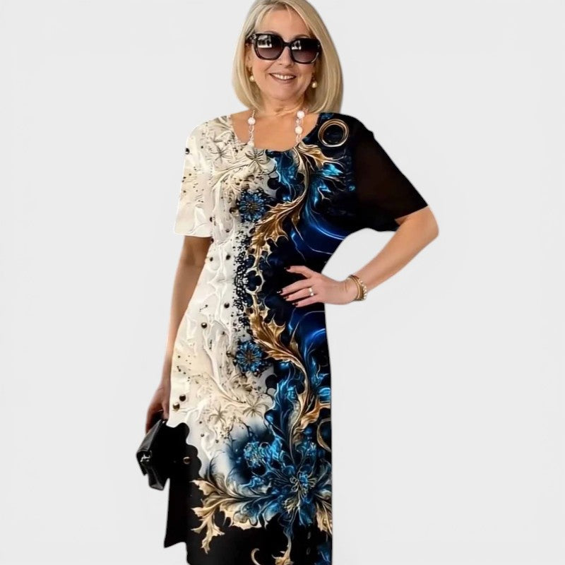 NORMA™ Máxima comodidad con estilo: Vestido estampado 