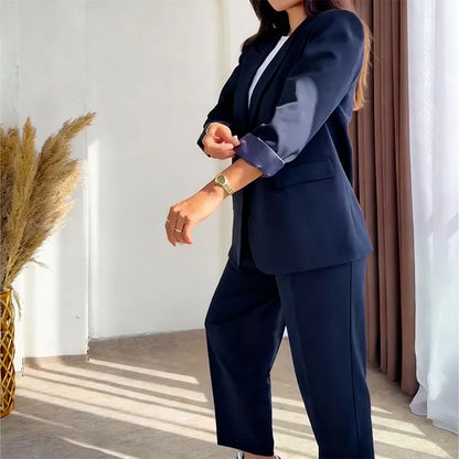 MILENA™ | CONJUNTO CLÁSICO: BLAZER Y PANTALÓN